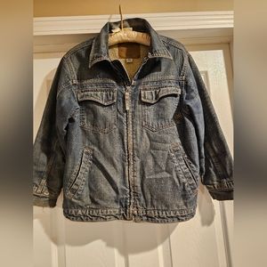 Boys Jean Jacket, Lined. SIZE MEDIUM